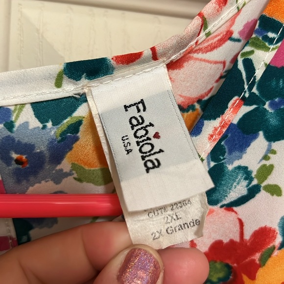 Fabiola floral top - Picture 2 of 3